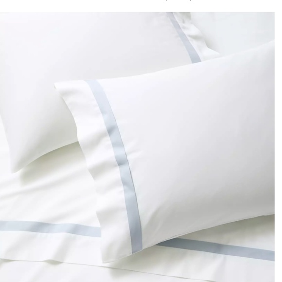 Serena & Lily White and Sky Pillowcase Set - Picture 6 of 6